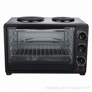 Toaster Oven with 2 Hot Plates and 45L Capacity